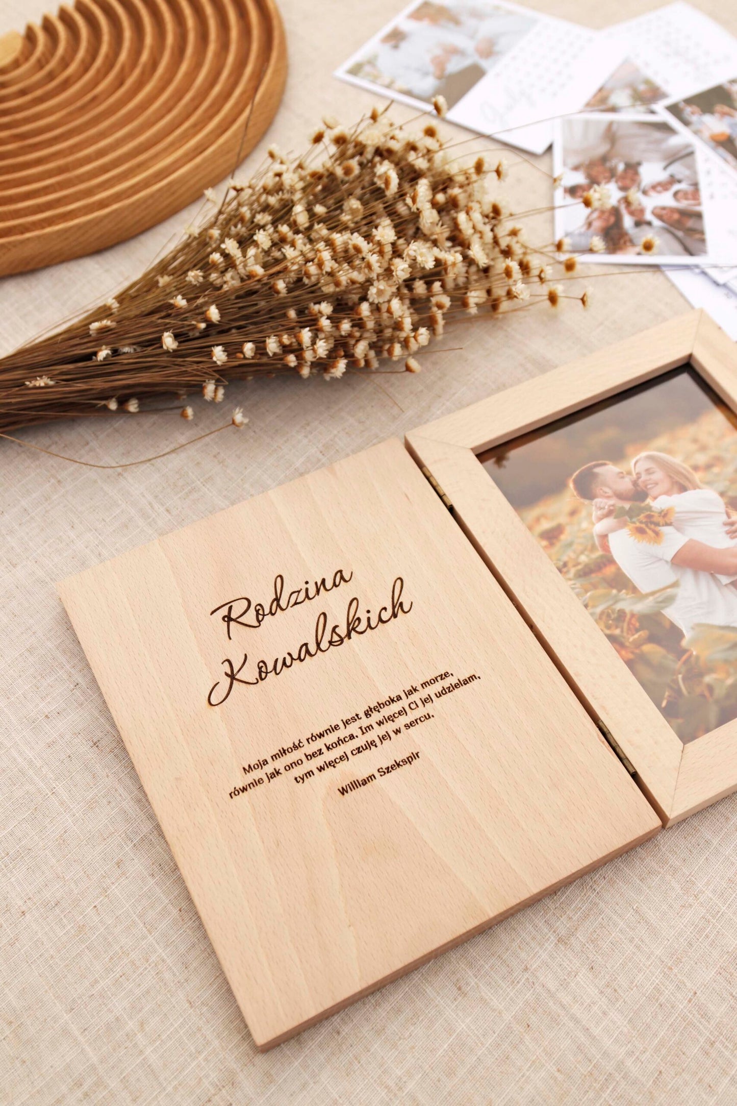 Personalizuotas nuotraukų rėmelis