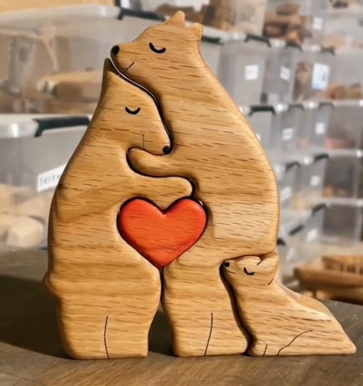 Personalizuota Dėlionė - 2 Meškučiai Ir Šunys